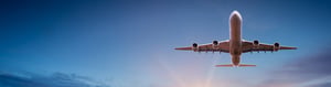 Airplane V2 - Sunset 2000 x 530 px