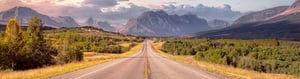 Open Road - Mountains 2000 x 530 px